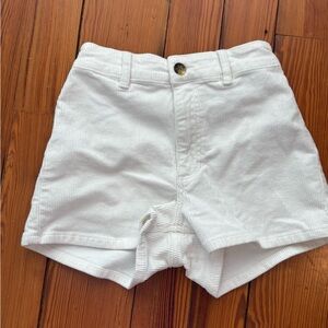 Billabong High Waist White Shorts